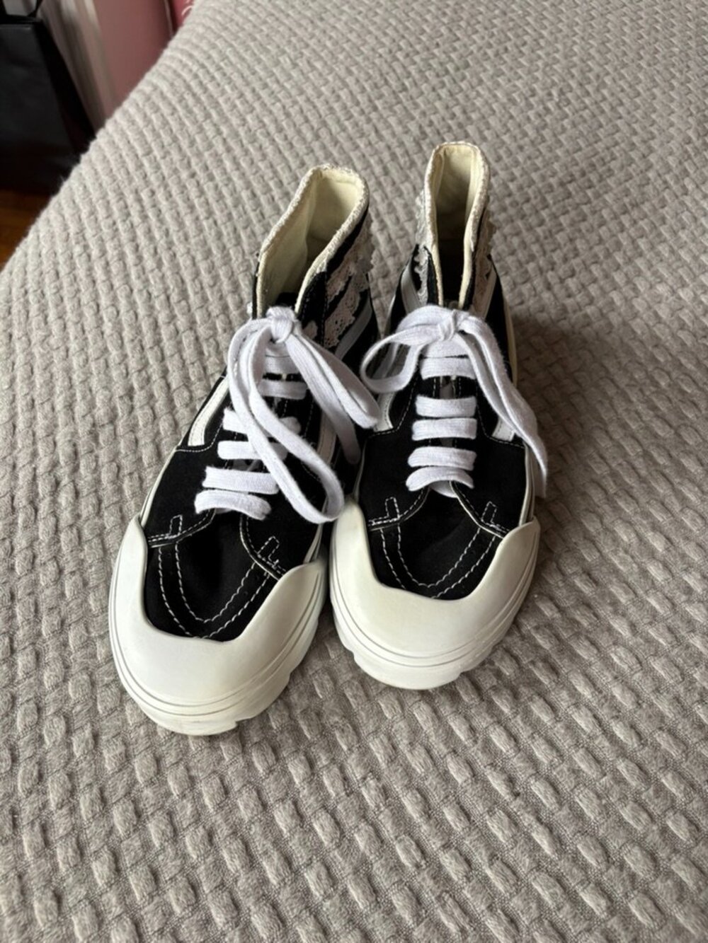 Sandy Liang x Vans with Removable Platform Sz 8.5